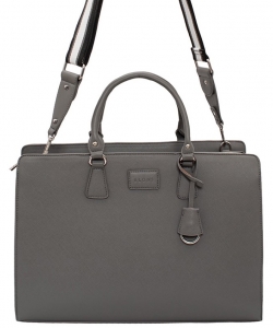 Blon's Fashion Shoulder Bag With Detachable Strap BG81523 GRAY